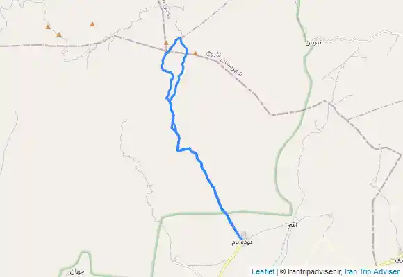 ترک جی پی اس قله شاه جهان(شایجان)