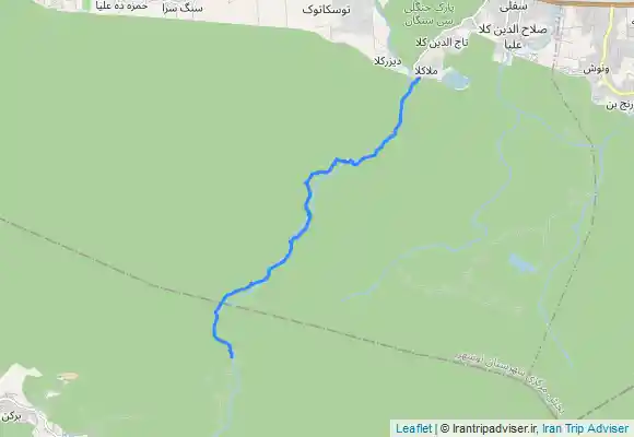 ترک جی پی اس کجور به سیسنگان (ملا کلا)