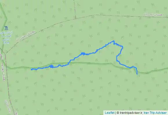 ترک جی پی اس علی دیگا به ابتدای دره ترکت