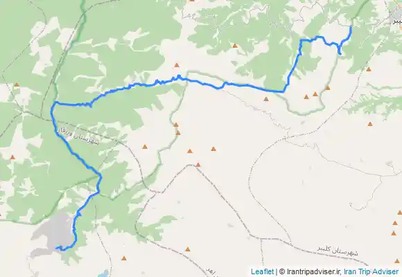 ترک جی پی اس مس سونگون به قلعه بابک