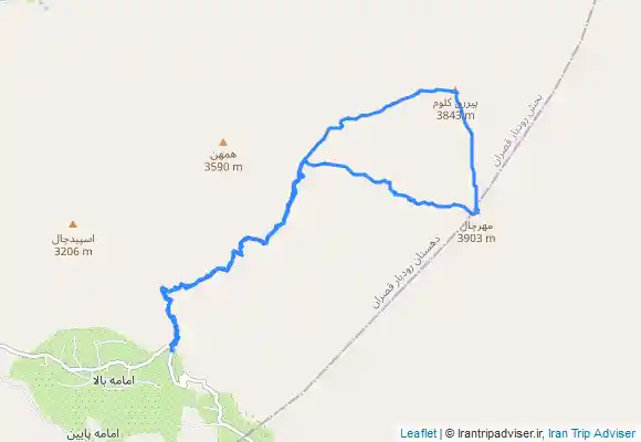 ترک جی پی اس صعود به مهرچال و پیرزن کلوم