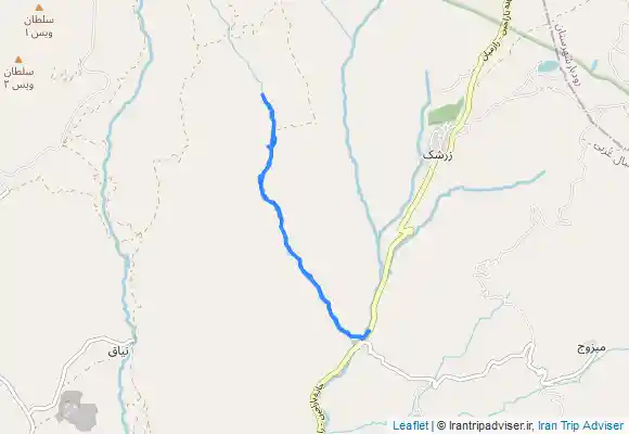 ترک جی پی اس قزوین،مسیر کهنه باغستان