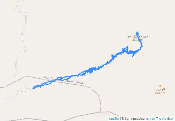 ترک جی پی اس قله حوی خانی شاهو