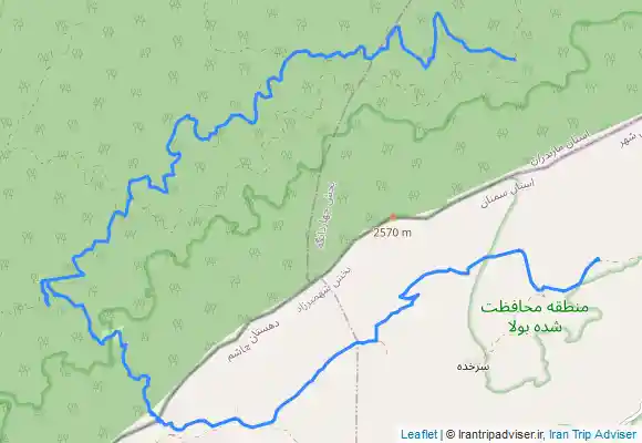 ترک جی پی اس آبشار اوبن به خرمندی جینگاه و تیغه های اوپرت