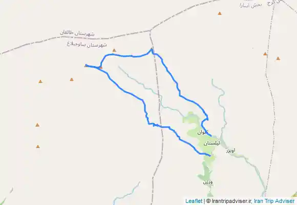 ترک جی پی اس صعود به کهار و ناز از کلوان و برگشت به هرین