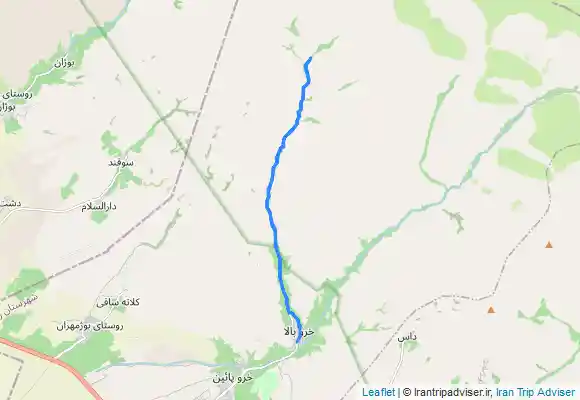 ترک جی پی اس آبشار خرو نیشابور