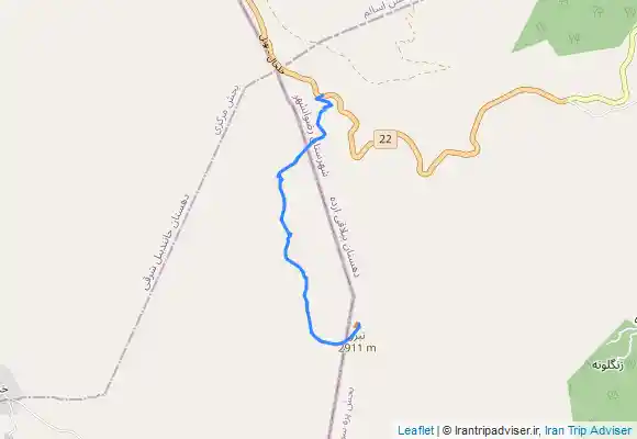 ترک جی پی اس قله تیرو رضوانشهر