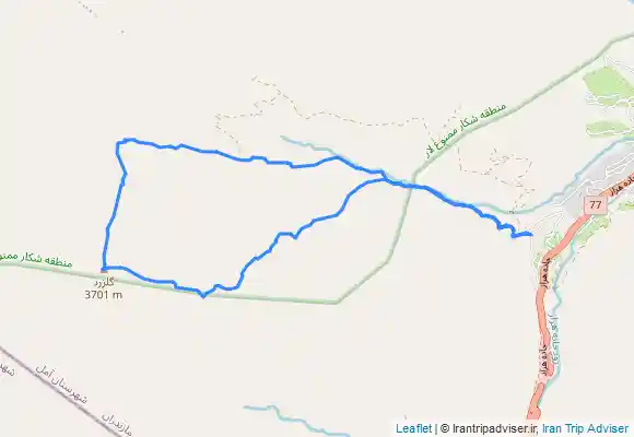 ترک جی پی اس صعود قله گلزرد