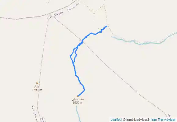 ترک جی پی اس قله هفت خوان