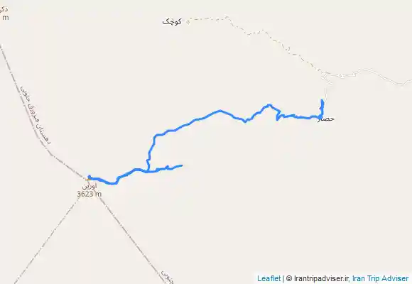 ترک جی پی اس قله اورین خوی