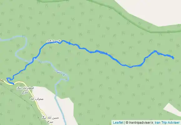 ترک جی پی اس آبشار گردو کنک یاسوج