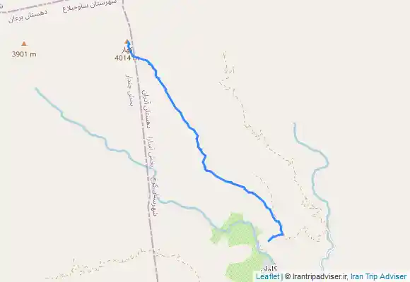 ترک جی پی اس صعود قله کهار مسیر تابستانه