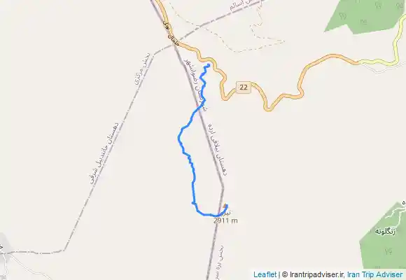 ترک جی پی اس قله تیرو(خمسه خونی)