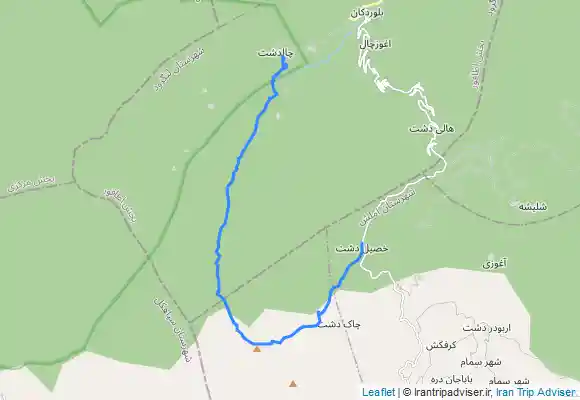 ترک جی پی اس چال دشت، ناتشکوه، خصیل دشت