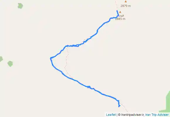 ترک جی پی اس قله قوچگر