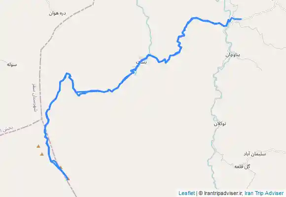 ترک جی پی اس صعود به قله گاوه لان و قله قولی زلیخا (کردستان)