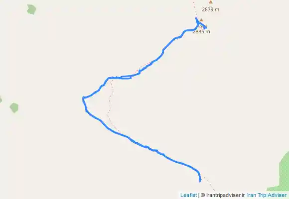 ترک جی پی اس صعود قله قوچگر