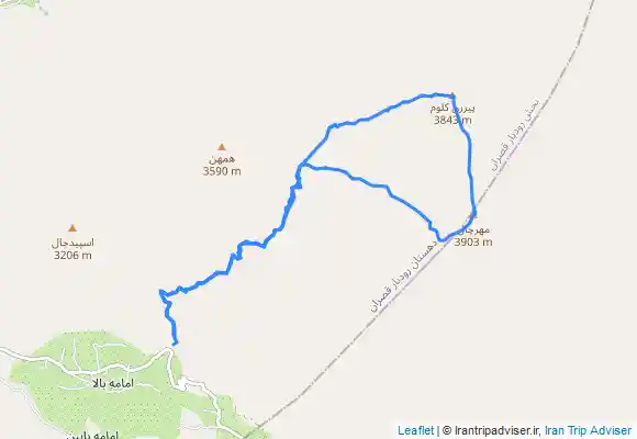 ترک جی پی اس مهرچال به پیرزن کلوم از امامه