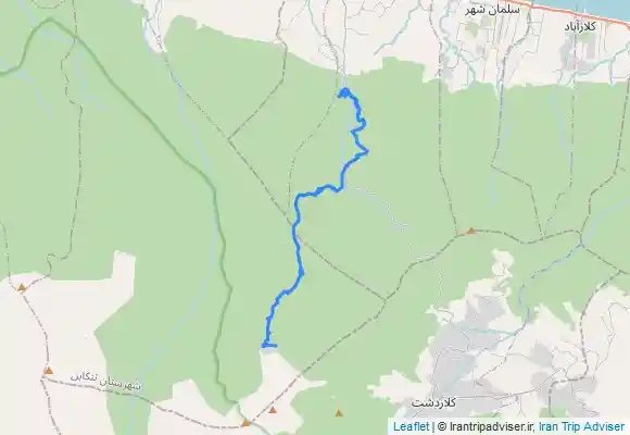 ترک جی پی اس جاده عباس اباد به مازیچال