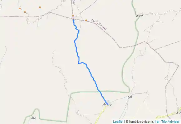 ترک جی پی اس بام استان خراسان شمالی، کوه شاه جهان ، طرح سیمرغ