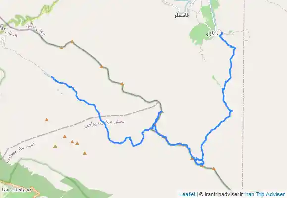 ترک جی پی اس دنا ، روستای نقل به خط الراس شرقی