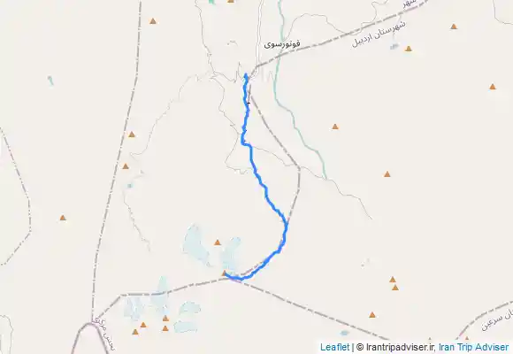 ترک جی پی اس سبلان سلطان ساوالان ( شابیل تا قله )