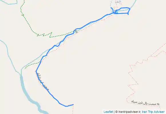 ترک جی پی اس داراباد ابشار چال پونه چشمه نارون