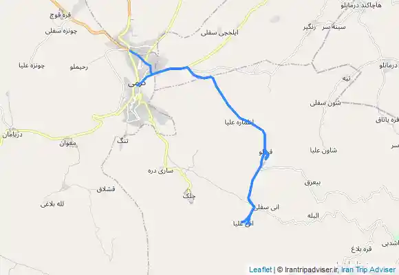 ترک جی پی اس ابشار گرمی