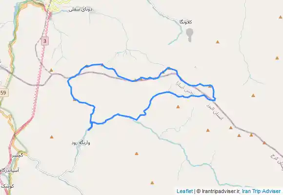 ترک جی پی اس سرخاب از وارنگه رود