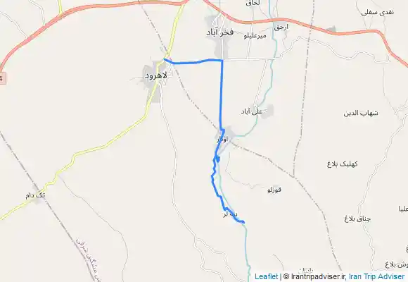 ترک جی پی اس غارهای بنه لر ، قلعه بربر ، قلعه قلیبر ، روستای انار