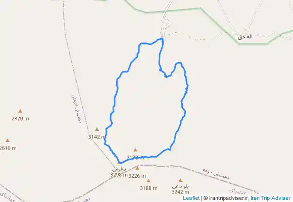 ترک جی پی اس بّزقوش مسیر شماره ۴