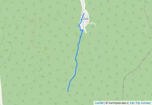 ترک جی پی اس جنگل و چشمه بلیران