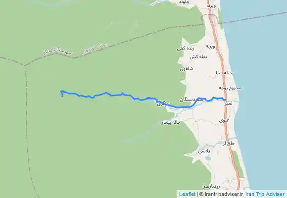 ترک جی پی اس ابشار لوشکی