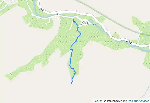 ترک جی پی اس برگشت از آبشار باغگل یا بندجوئک