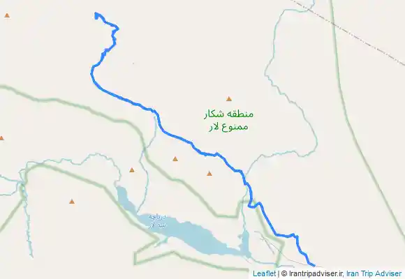ترک جی پی اس محیطبانی دشت لار تا چشمه دیوآسیاب