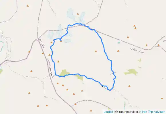 ترک جی پی اس مجموعه قلل شش گانه سبلان در یک روز بالاسبلان-کسری-هرمها-و سلطان سبلان