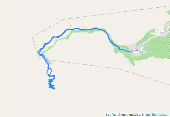 ترک جی پی اس مسیر اخلمد