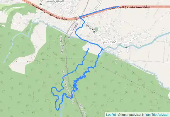 ترک جی پی اس تنگه دار نوشهر