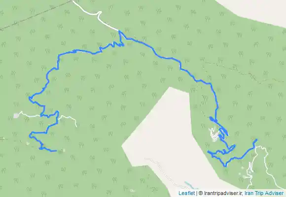 ترک جی پی اس مسیر آبشار‌ وارک‌ به نوژیان