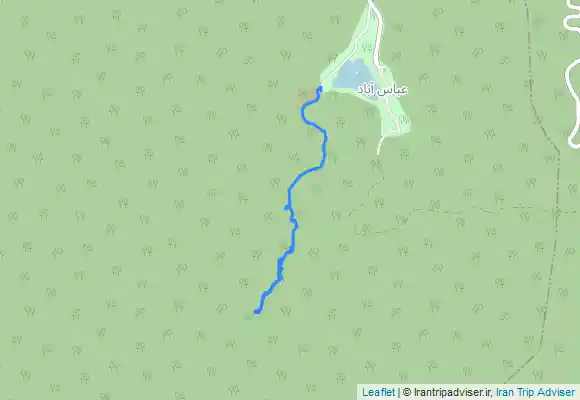 ترک جی پی اس آبشار بهشهر