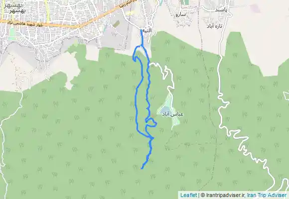 ترک جی پی اس التپه، نرگس تپه، آبشار سرچشمه، دئو