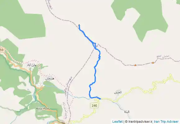 ترک جی پی اس قله وروشت - Varvasht Peak