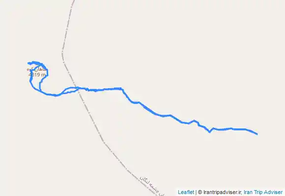 ترک جی پی اس صعود به قله شاهان کوه بام اصفهان طرح سیمرغ