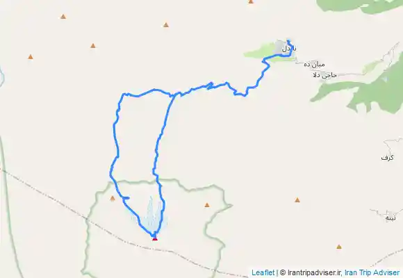 ترک جی پی اس دماوند- مسیر یال داغ(سر داغ) از ناندل- بازگشت از جبه شمالی