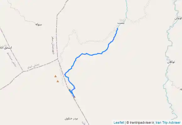 ترک جی پی اس قله قولی زلیخا