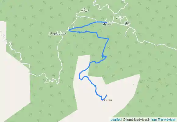 ترک جی پی اس قله کلاهو گودول مریان تالش