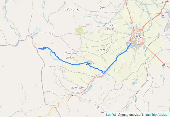 ترک جی پی اس پیست آلوارس ککیلی قیه حاج زال-اردبیل