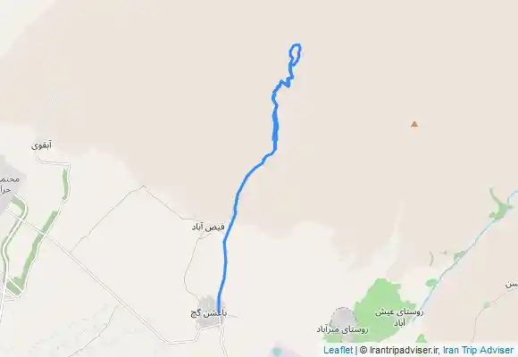 ترک جی پی اس قله جوز نیشابور