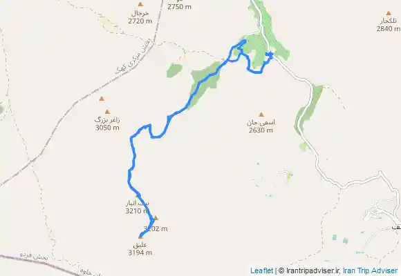 ترک جی پی اس صعود به برف انبار