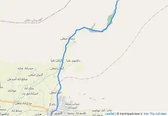ترک جی پی اس کهمان تا الشتر
